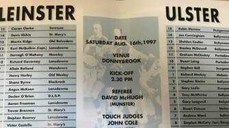 Leinster v Ulster #ThrowbackThursday