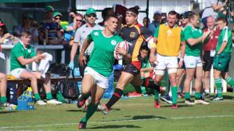 Ireland Men Enjoy Unbeaten Day In Dubai Sevens Invitational