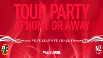 Join the British And Irish Lions Tour Party