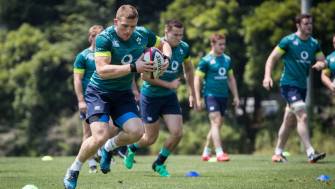 In Pics: Ireland Training In Chiba