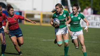 Video Replays/In Pics: Ireland Women Finish Third At Malemort 7s