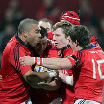 Munster Hold Firm To Beat Blues