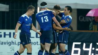Winger Byrne Notches Hat-Trick As Leinster Stay Top