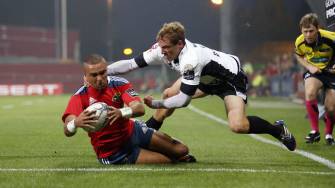 Zebo Hat-Trick Sees Munster Motor To Bonus Point Win