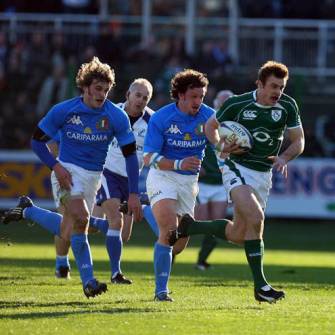 Five-Try Ireland Hit Top Spot After Passing Italian Test