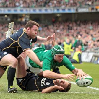 Four-Try Ireland See Off Scottish Challenge