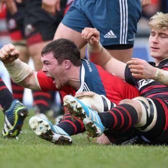 Home Advantage For Munster After Six-Try Success