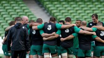 Ireland Captain’s Run At The Aviva Stadium, Friday, November 7, 2014