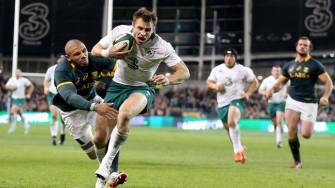 Ireland 29 South Africa 15, Aviva Stadium, Saturday, November 8, 2014