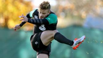 Ireland Squad Training At Carton House, Friday, November 14, 2014