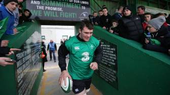 Ireland Open Training Session At The Sportsground, Galway, Wednesday, February 18, 2015