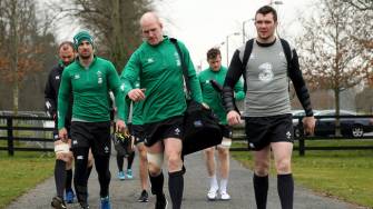 Ireland Squad Training At Carton House, Tuesday, March 17, 2015