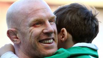 Ireland Post-Match Celebrations & RBS 6 Nations Trophy Presentation, BT Murrayfield, Saturday, March 21, 2015