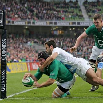 Ireland 46 Argentina 24, Aviva Stadium, Saturday, November 24, 2012