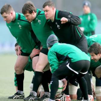 Ireland Squad Training Session At Carton House, Maynooth, Tuesday, January 22, 2013