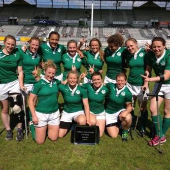 Ireland Women In Action During FIRA-AER European Sevens Grand Prix Series, Brive And Marbella, June 2013