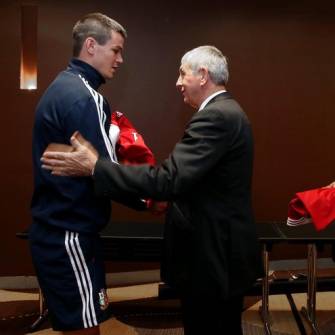 British & Irish Lions’ Jersey Presentation For First Test, Hilton Hotel, Brisbane, Australia, Friday, June 21, 2013