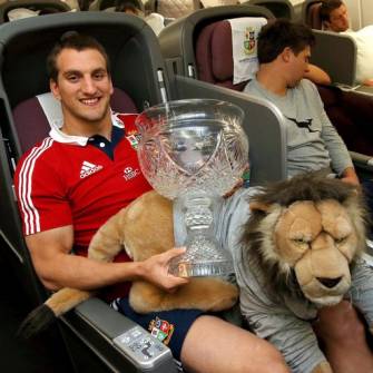 British & Irish Lions’ Flight Home And Arrivals In London, Dublin And Belfast, Wednesday, July 10, 2013