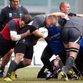 Ireland Open Training Session At Queenstown Events Centre, Queenstown, New Zealand, Sunday, September 4, 2011