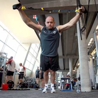 Ireland Squad’s Weights Session, Queenstown Events Centre, Queenstown, New Zealand, Tuesday, September 6, 2011