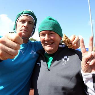 Ireland Squad Training At Mt Smart Stadium No. 2 Ground, Auckland, New Zealand, Tuesday, September 13, 2011