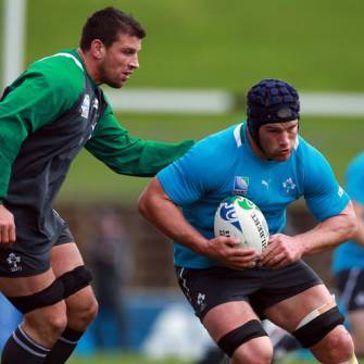Ireland Squad Training At Mt Smart Stadium No. 2 Ground, Auckland, New Zealand, Tuesday, September 13, 2011