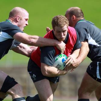 Ireland Squad Training At Mt Smart Stadium No. 2 Ground, Auckland, New Zealand, Wednesday, September 14, 2011