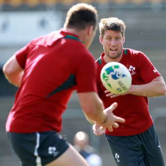 Ireland Squad Training At Carisbrook Stadium, Dunedin, New Zealand, Wednesday, September 28, 2011