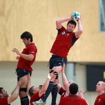 Ireland Squad Training At ASB Indoor Sports Centre, Wellington, New Zealand, Tuesday, October 4, 2011
