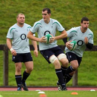 Ireland Squad Training At The University Of Limerick, Tuesday, October 26, 2010