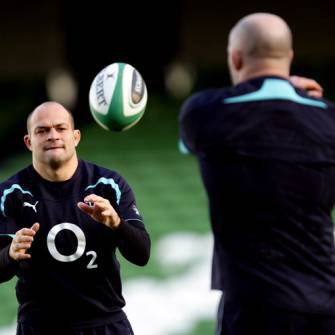 Ireland Squad Training At The Aviva Stadium, Thursday, November 18, 2010