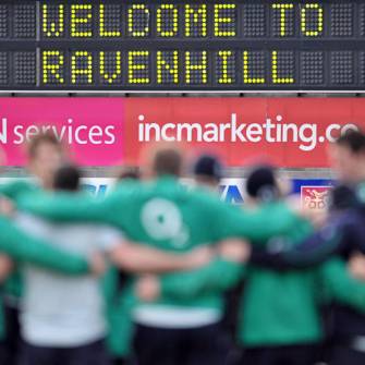 O2 Ireland Wolfhounds Captain’s Run Session At Ravenhill, Thursday, February 3, 2011