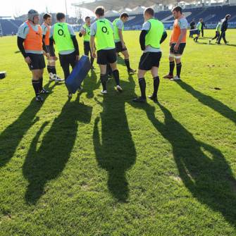 Ireland Squad Training At The RDS, Tuesday, March 8, 2011