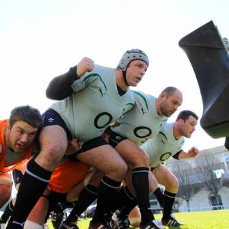 Ireland Squad Training At The RDS, Tuesday, March 8, 2011