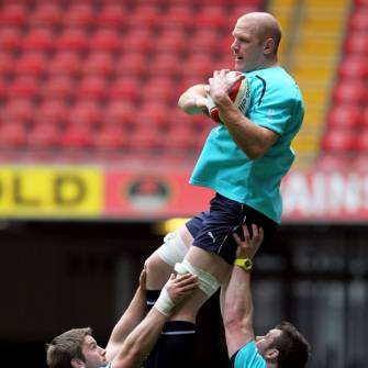 Ireland Captain’s Run Session At The Millennium Stadium, Friday, March 11, 2011