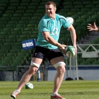 Ireland Captain’s Run Session At The Aviva Stadium, Friday, March 18, 2011