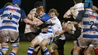 Dungannon 3 Malone 13, Stevenson Park, Friday, January 24, 2014