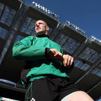 Ireland Captain’s Run Session At Croke Park, Friday, February 5, 2010