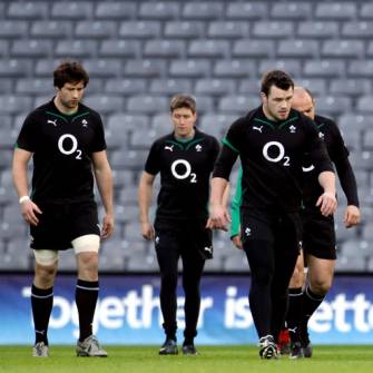 Ireland Captain’s Run Session At Croke Park, Friday, February 5, 2010