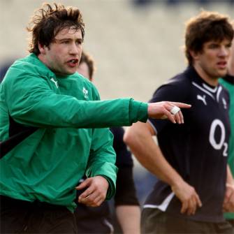 Ireland Squad Training At The RDS, Tuesday, February 2, 2010