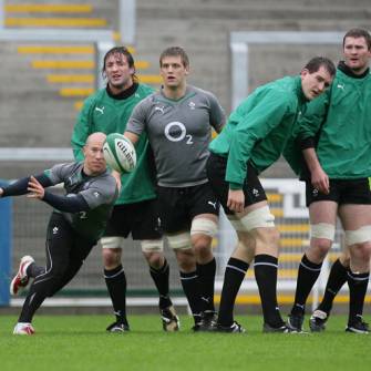Ireland ‘A’ Captain’s Run Session At Ravenhill, Thursday, November 12, 2009
