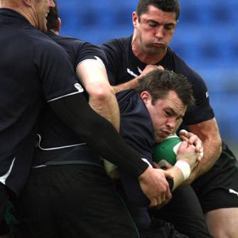 Ireland Squad Training At Donnybrook Stadium, Wednesday, November 11, 2009