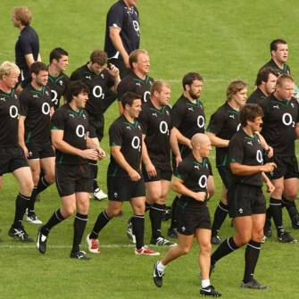 Ireland Squad Training At The University Of Limerick, Monday, August 17, 2009