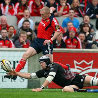 Munster 36 Ospreys 10, Thomond Park Stadium, Friday, May 15, 2009