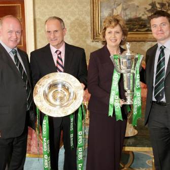 Grand Slam Winners’ Reception At Áras An Uachtaráin, Phoenix Park, Dublin, Monday, April 20, 2009.