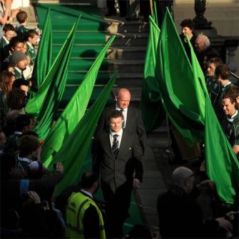 Ireland’s Grand Slam Homecoming, Dawson Street, Dublin, Sunday, March 22, 2009