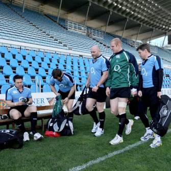 Ireland Captain’s Run Training Session, Stadio Flaminio, Saturday, February 14, 2009