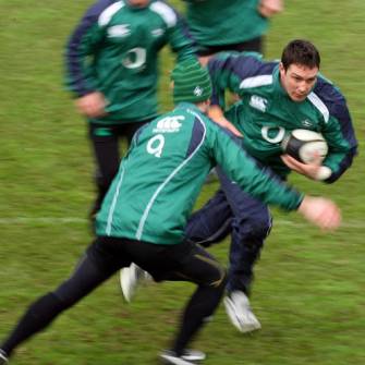 Ireland Squad Training, The RDS, Wednesday, February 11, 2009