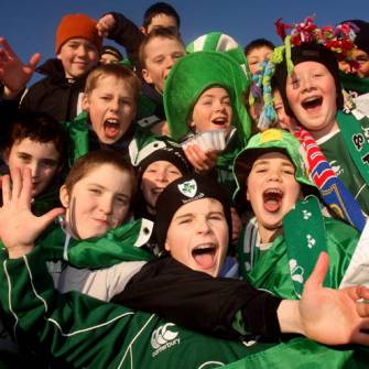 Fans At Ireland v France, Croke Park, Saturday, February 7, 2009