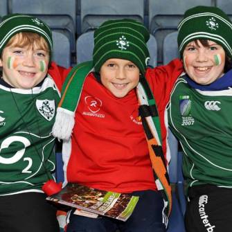 Fans At Ireland v New Zealand, Croke Park, Saturday, November 15, 2008